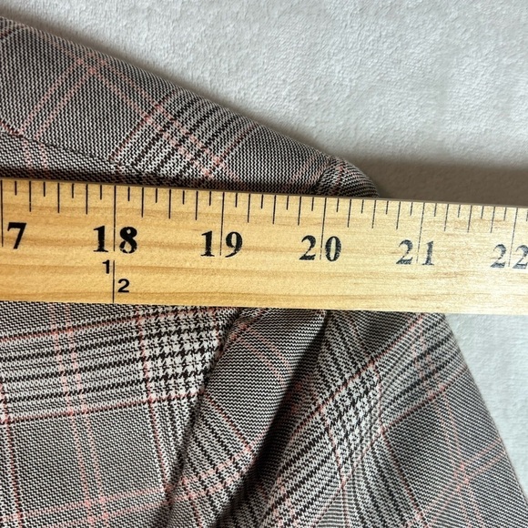 Recent Brioni EU56 US 46R 100% Pure Cashmere Glen Plaid Double Vent Blazer Coat - Picture 12 of 16